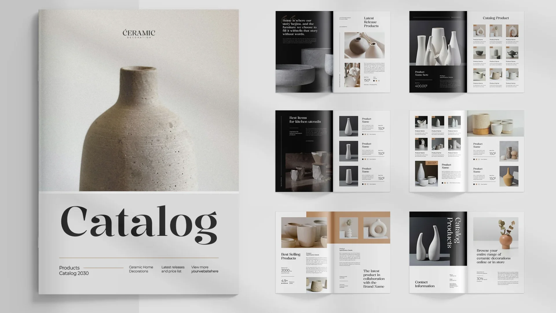 Catalog Brochure Template