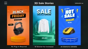 3D Sale Stories