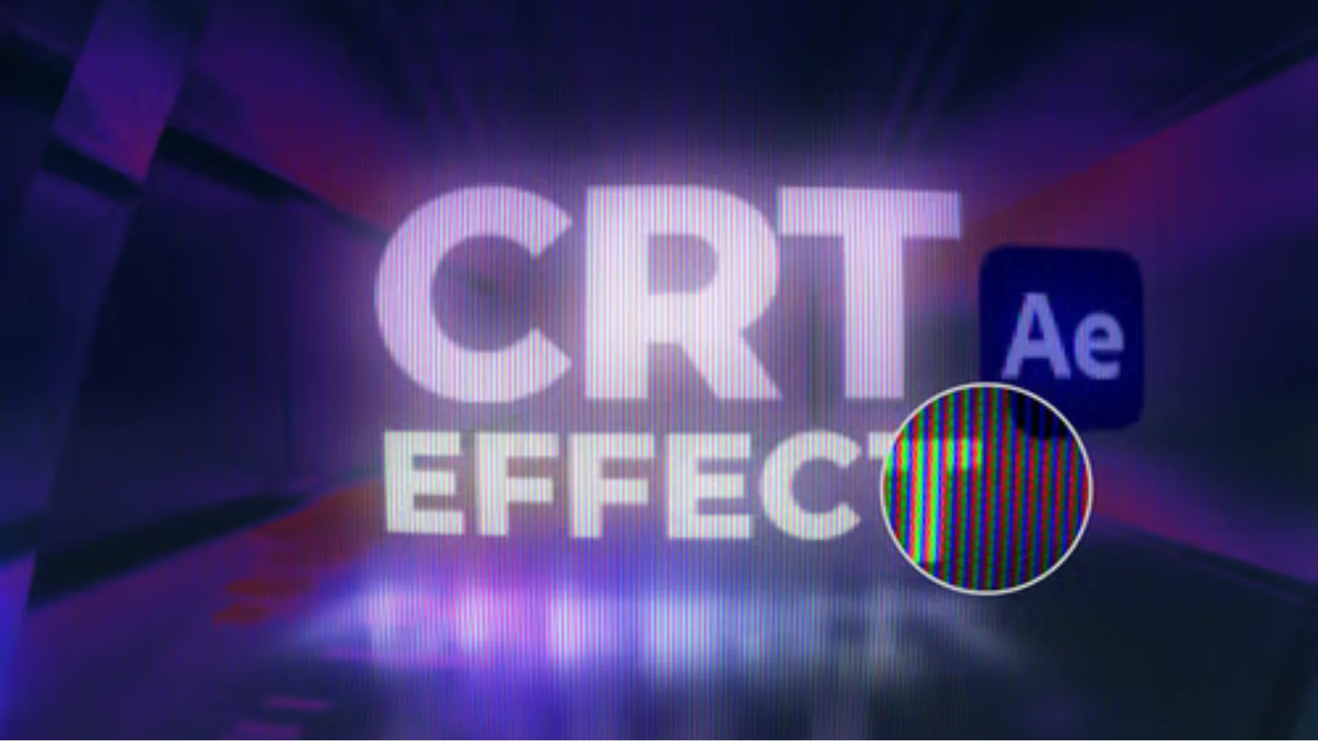 CRT Effect – RGB TV Screens