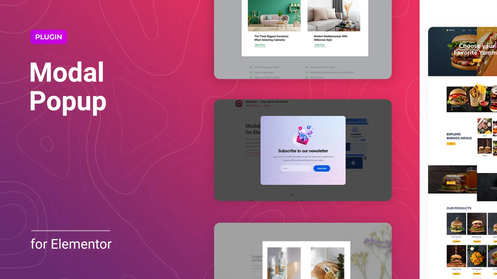 Modal Popup Window for Elementor