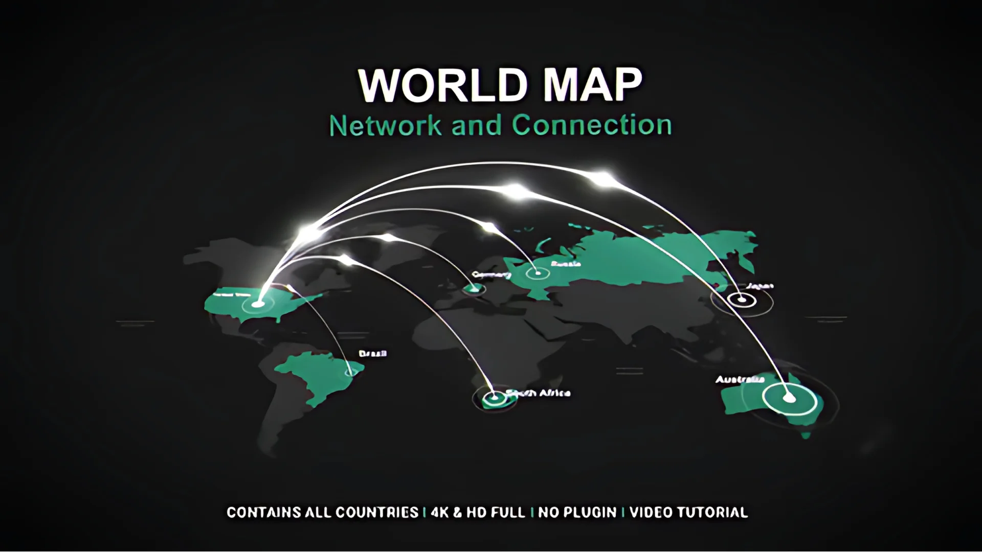 World Map Network
